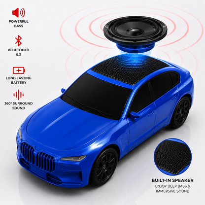 BMW Car Style Bluetooth Speaker with Powerful Bass