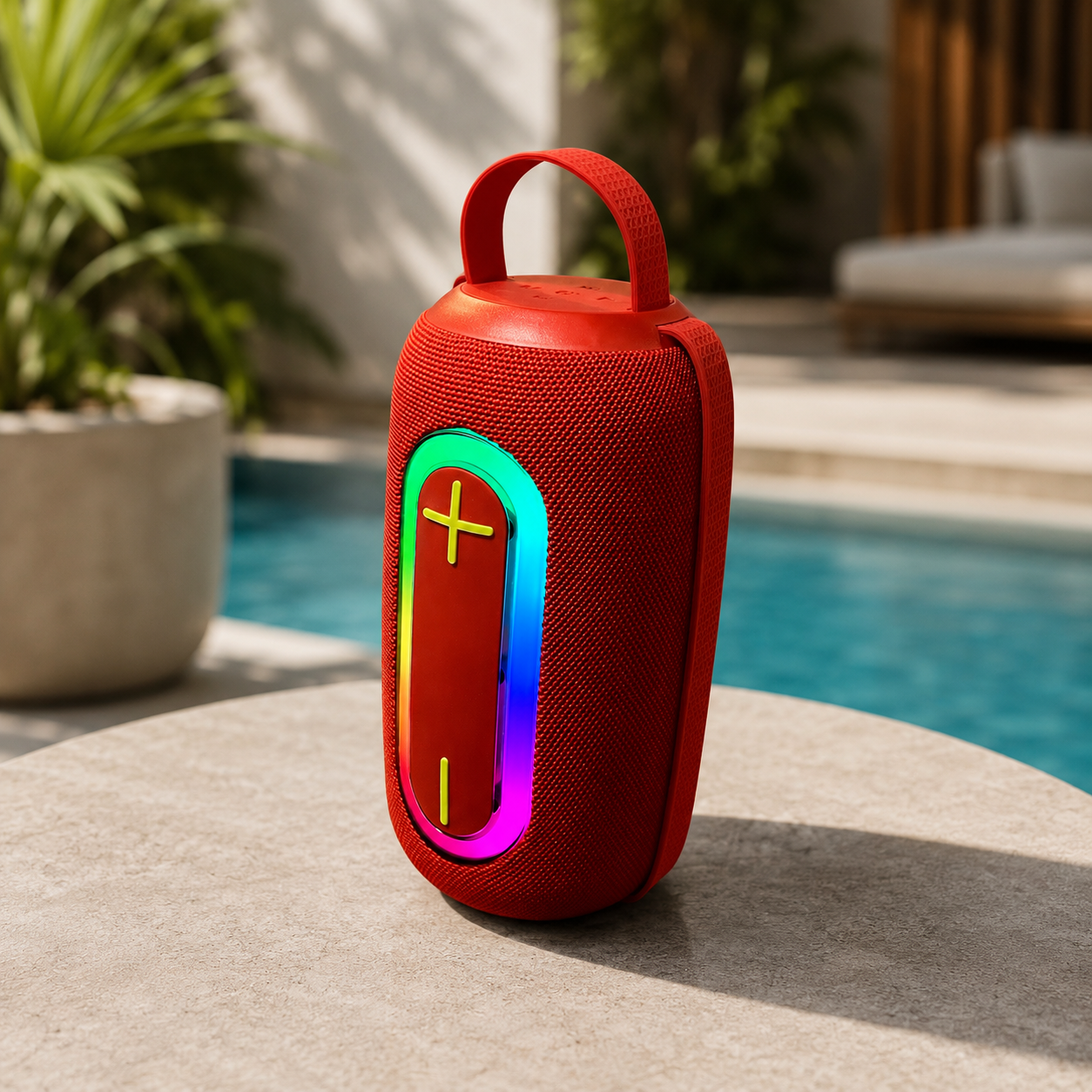 RGB Big Bluetooth Speaker with Powerful Sound And Heavy Bass