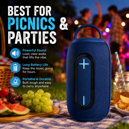 RGB Big Bluetooth Speaker with Powerful Sound And Heavy Bass