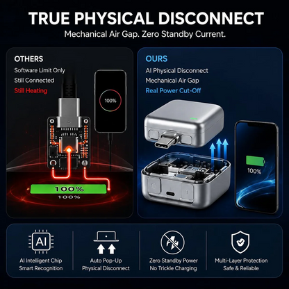 Smart popup AI Charger remover