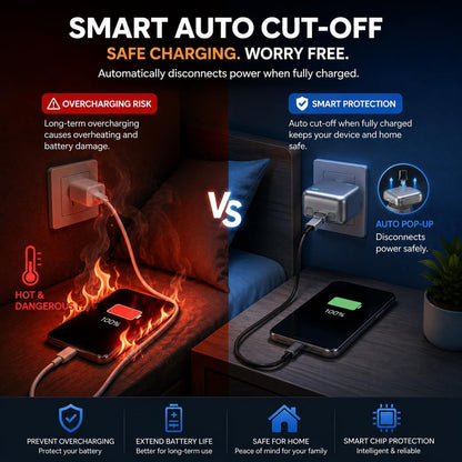 Smart popup AI Charger remover